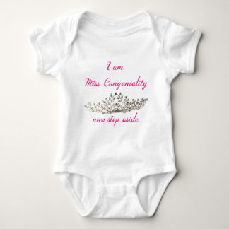 Miss Congeniality Baby Bodysuit