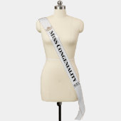 Miss Congeniality Custom Pageant Event Sash (Mannequin)