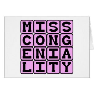 Miss Congeniality, Pageant Prize Cards