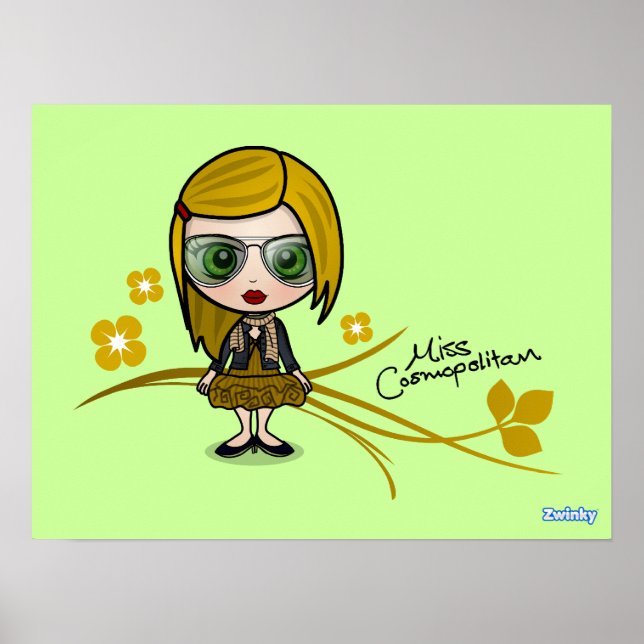 "Miss Cosmopolitan" Poster (Front)