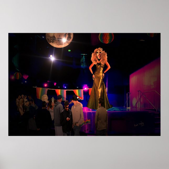 Miss Dee Flaytable Drag Show Poster (Front)