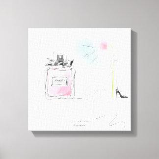 Miss Dior Addict Canvas Print