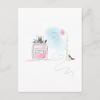 Miss Dior Addict Postcard