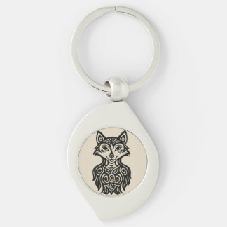Miss Furry Keychain