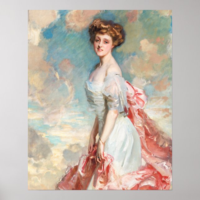 Miss Grace Woodhouse (1890) by John Singer Sargent Poster (Front)