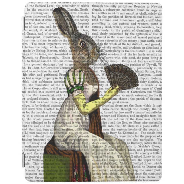 Miss Hare iPad Air Cover (Front)