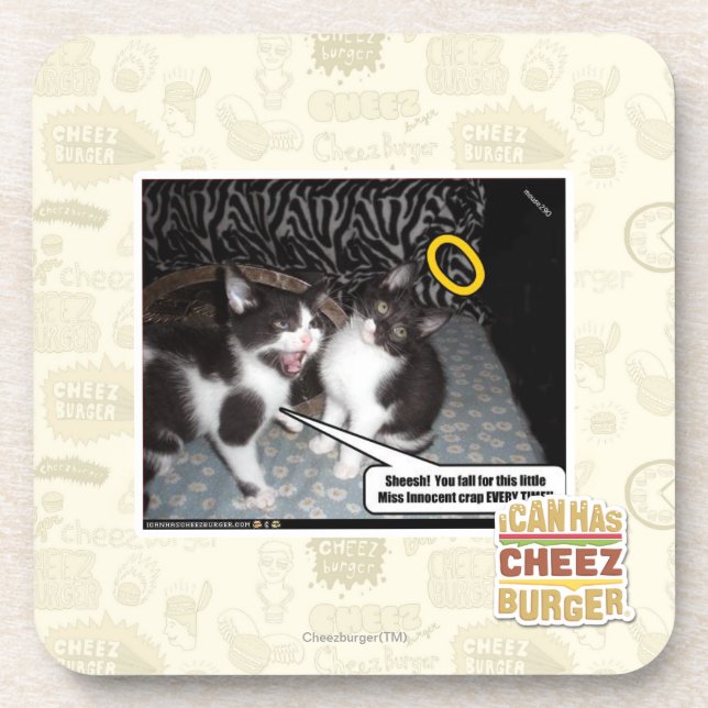 Miss Innocent Drink Coaster (Front)