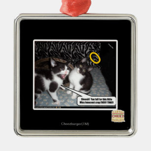Miss Innocent Metal Ornament