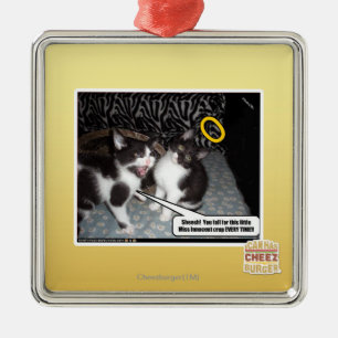 Miss Innocent Metal Ornament