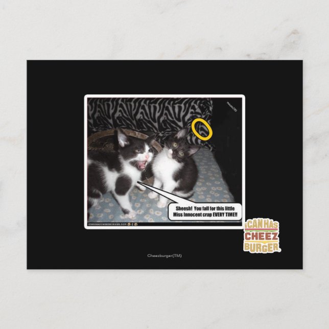 Miss Innocent Postcard (Front)