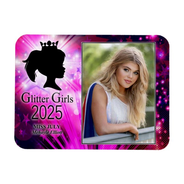 Miss July 2025 Magnet (Horizontal)