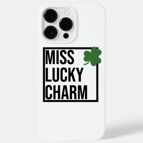 Miss Lucky Charm Cell Phone Case