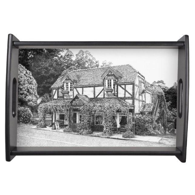 'Miss Marple's Tea Room' - Tray (Front)