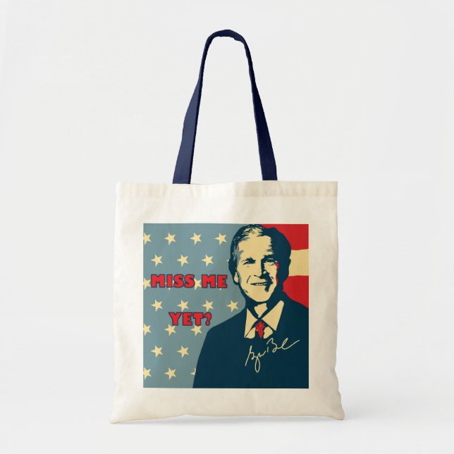 Miss Me Yet? Budget Tote Bag (Front)