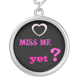 Miss Me Yet Necklace