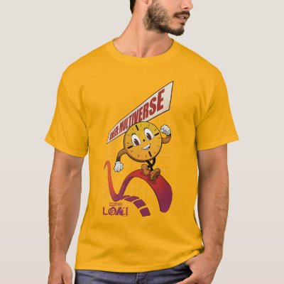 Miss Minutes on Multiverse Graph T-Shirt