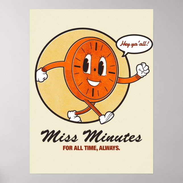 Miss Minutes Poster (Front)