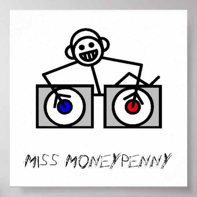Miss MoneyPenny poster (Front)