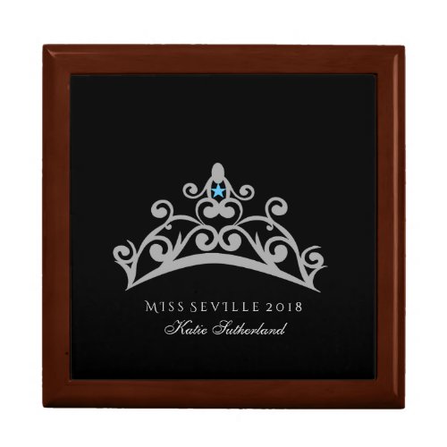 Miss Mrs America USA Crown Custom Jewerly Box