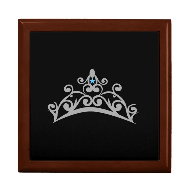 Miss Mrs. America USA Crown Custom Jewerly Box (Front)