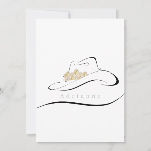 Miss Mrs Rodeo Crown Pageant Note Cards