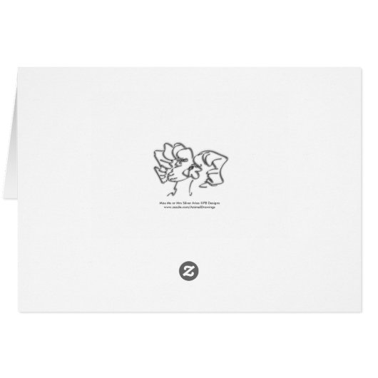 Miss Ms Mrs Silver Aries Birthday Greeting Card (Back Horizontal)