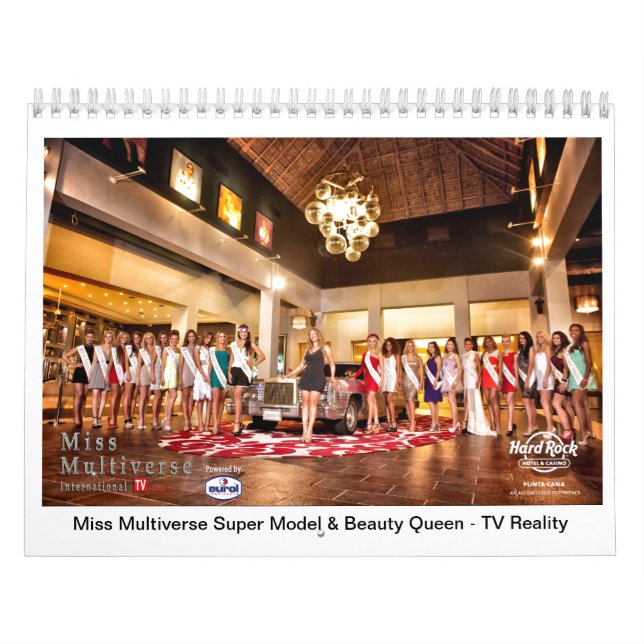 Miss Multiverse Model & Beauty Queen 2014 Calendar (Cover)