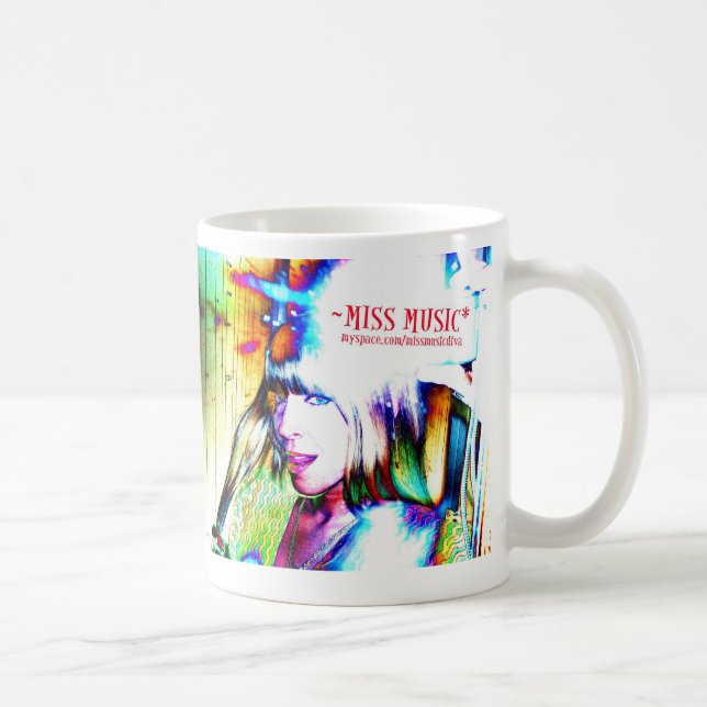 MISS MUSIC PHOTO ART Mug (Right)