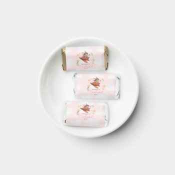 Miss Onederful Starry 1st Birthday Hershey's Miniatures by spinsugar at Zazzle