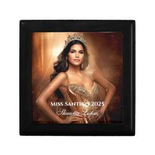 Miss Pageant Personal Name Jewerly Box