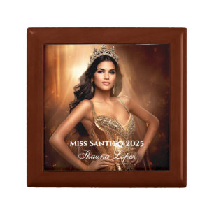 Miss Pageant Personal Name Jewerly Box