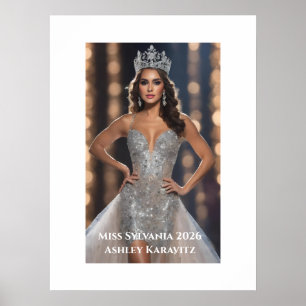Miss Pageant Personal Portrait Poster