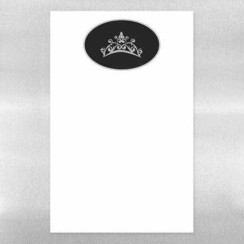 Miss Pageant Tiara Crown Dry Erase Sheet