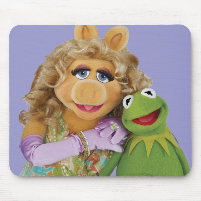 Miss Piggy and Kermit Mouse Pad (Front)