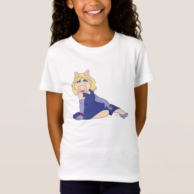 Miss Piggy in Purple Dress T-Shirt (Front)