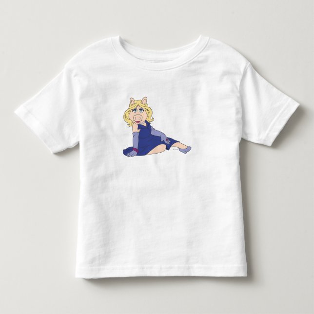 Miss Piggy in Purple Dress Toddler T-shirt (Front)