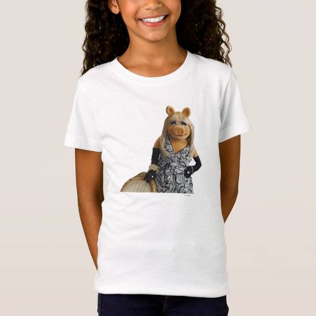 Miss Piggy Leaning on a chair T-Shirt (Front)