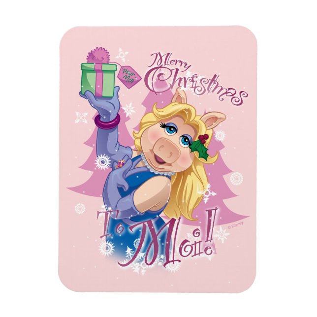 Miss Piggy | Merry Christmas to Moi! Magnet (Vertical)