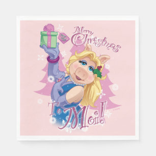 Miss Piggy   Merry Christmas to Moi! Napkins