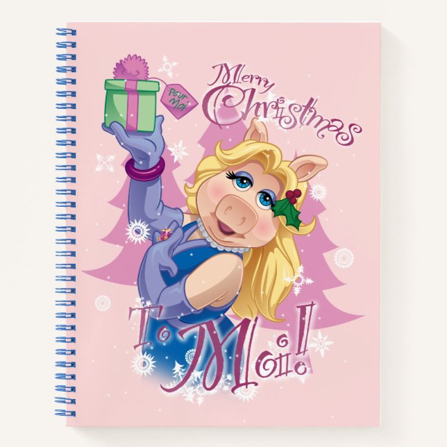 Miss Piggy | Merry Christmas to Moi! Notebook (Front)