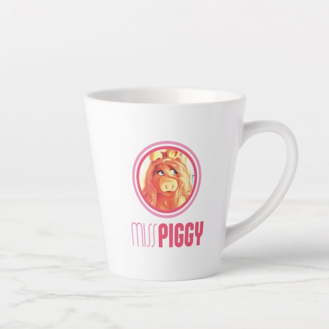 Miss Piggy Model Latte Mug (Right)