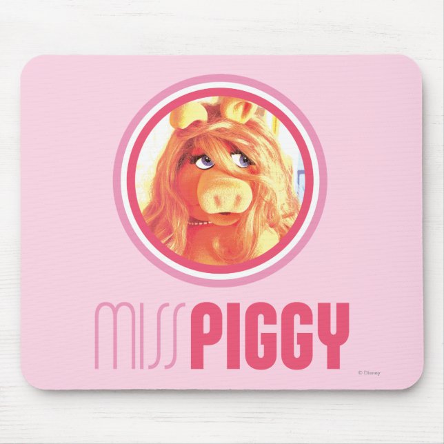 Miss Piggy Model Mouse Pad (Front)