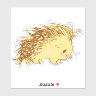 Miss Pricklepuff (Libertarian Porcupine) Sticker