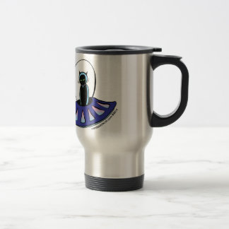 Miss Q Spacecat travel mug