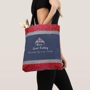 Miss Rodeo Crown Miss Rodeo Custom Title Tote Bag