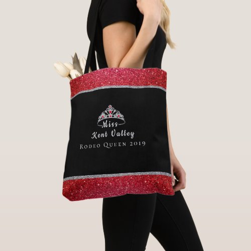 Miss Rodeo Crown Miss Rodeo Custom Title Tote Bag