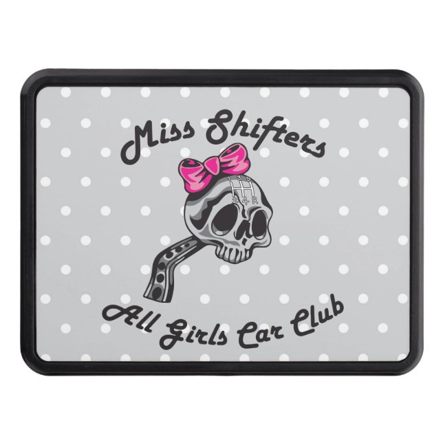 Miss Shifters 2" Trailer Hitch Receiver Cover (Front)