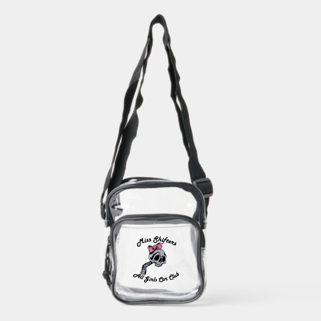 Miss Shifters Clear Stadium Bag (Front)
