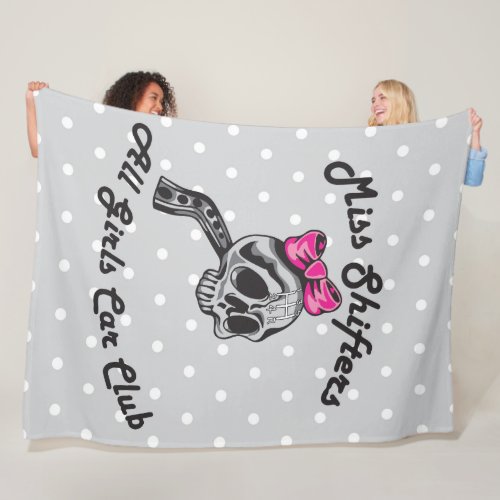 Miss Shifters Fleece Blanket