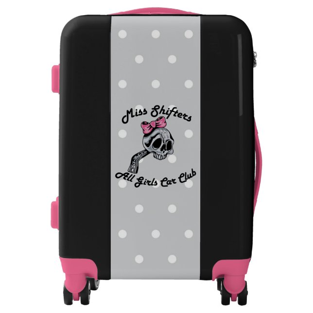 Miss Shifters Suitcase (Front)